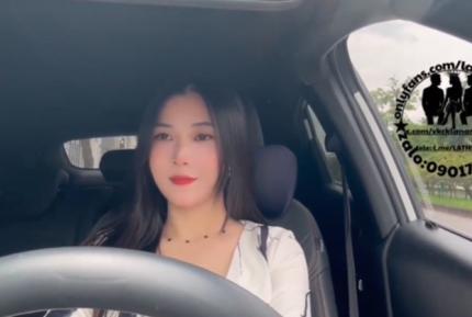 騷貨少婦駕著小氣車隨機搭訕路人工地做愛