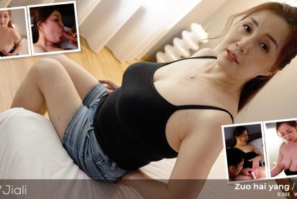 熱辣熟女左海洋享受年輕的雞巴