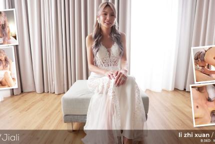 憤怒新娘黎芷媗沖出婚禮沖入色情場景